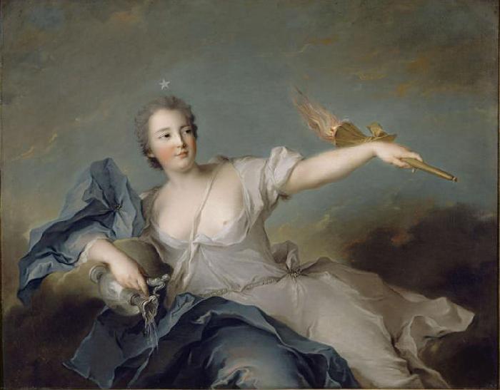 Jjean-Marc nattier Marie-Anne de Nesle, Marquise de La Tournelle, Duchesse de Chateauroux Sweden oil painting art